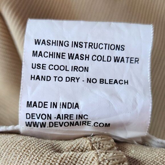 Devon Aire 501 Beige Fitted Equestrian Breeches Pants Child 10 - Picture 8 of 9